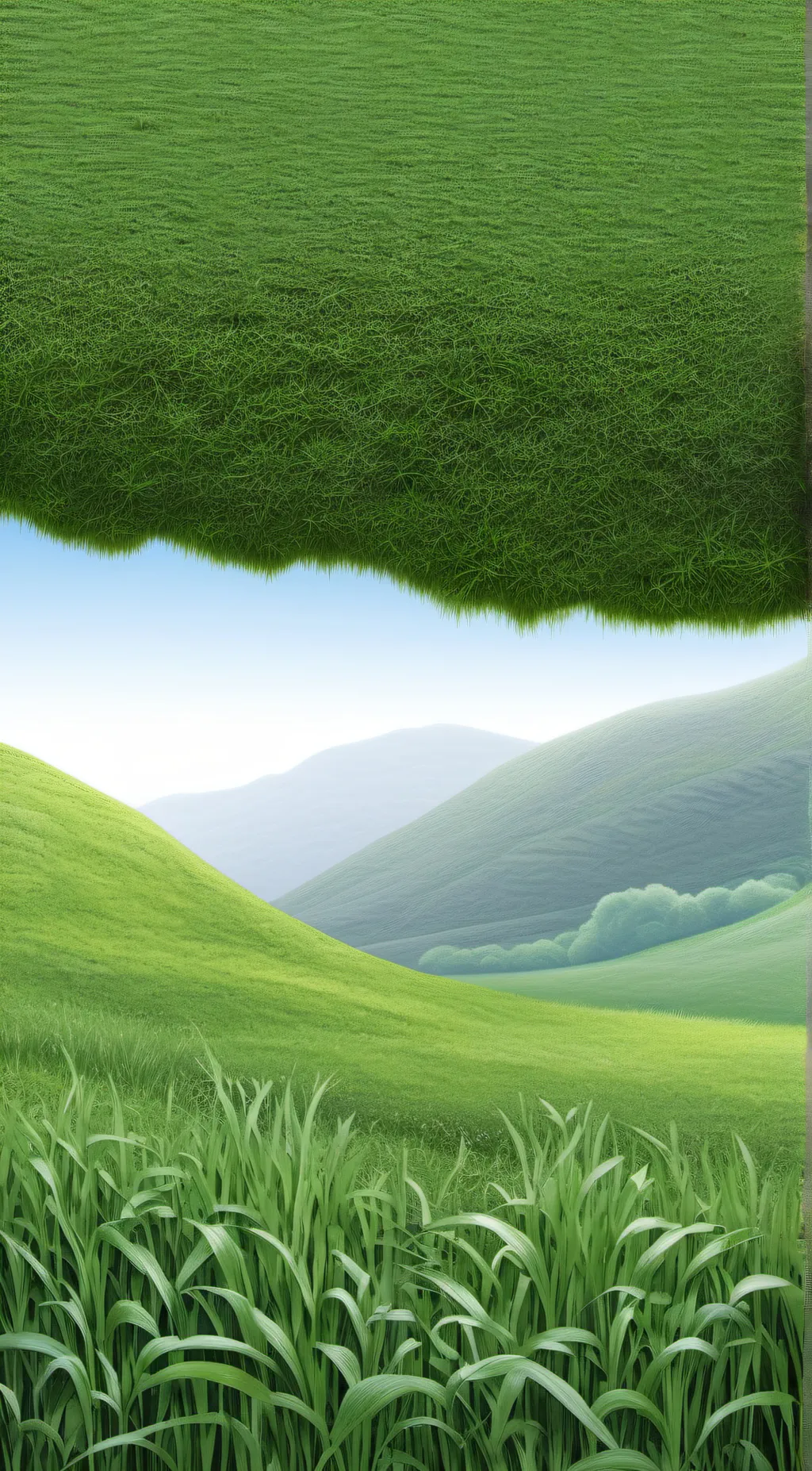 ai character: grass background