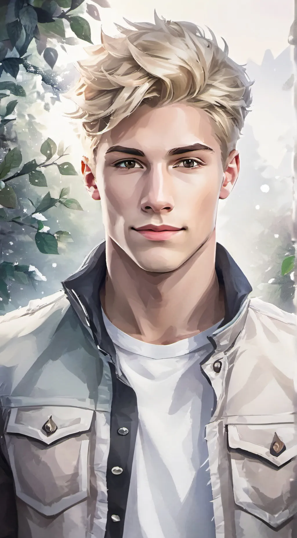ai character: Dustin background