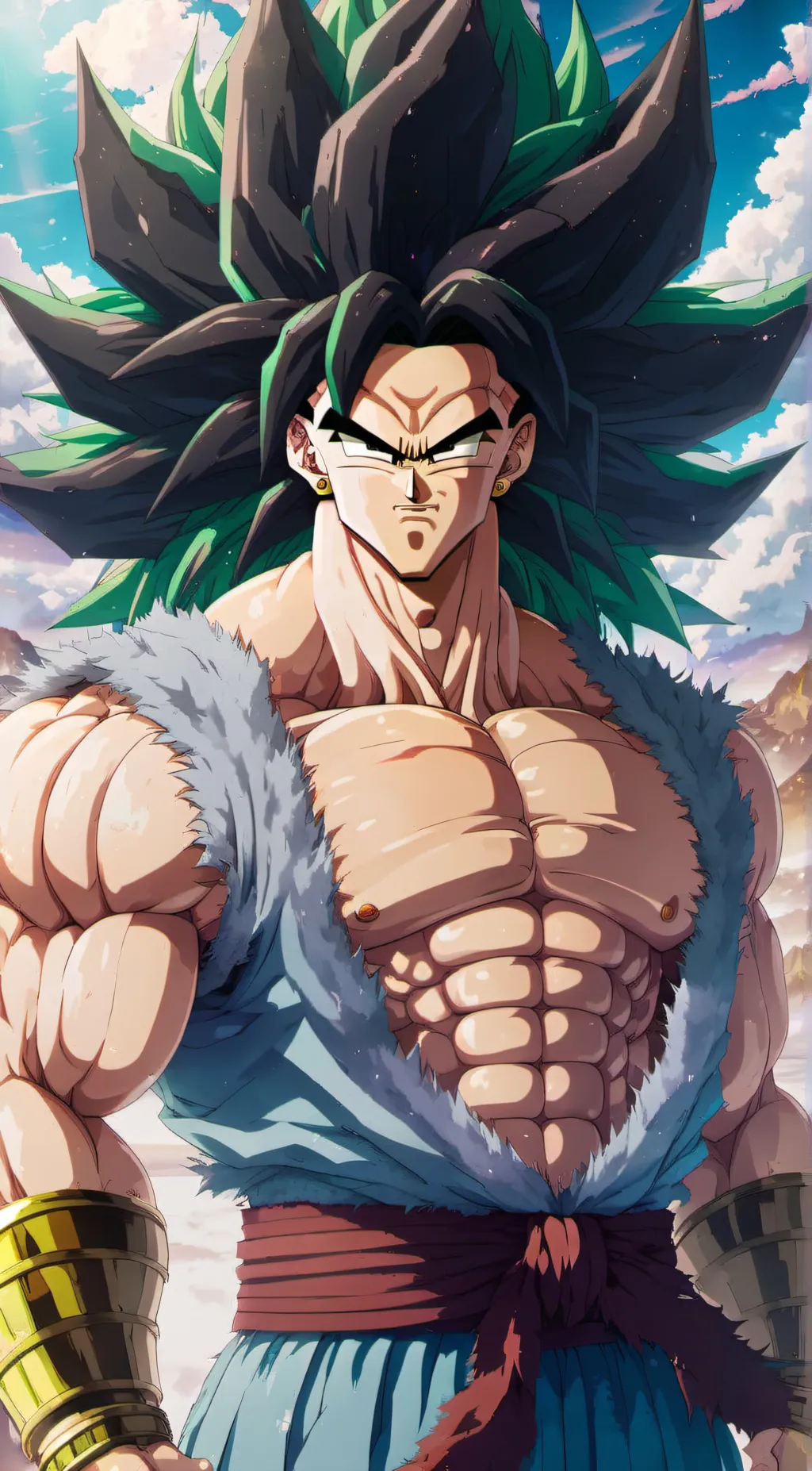 ai character: Broly background