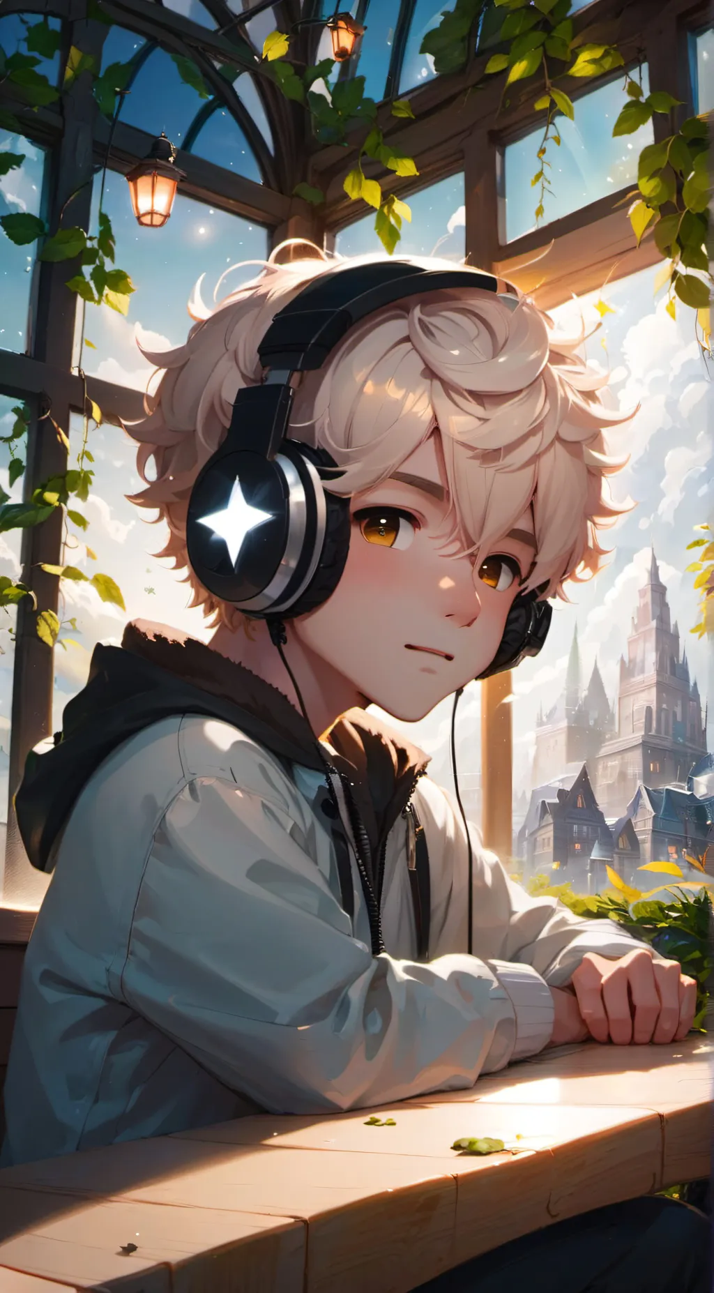 ai character: ☆¤~•kai•~¤☆ background