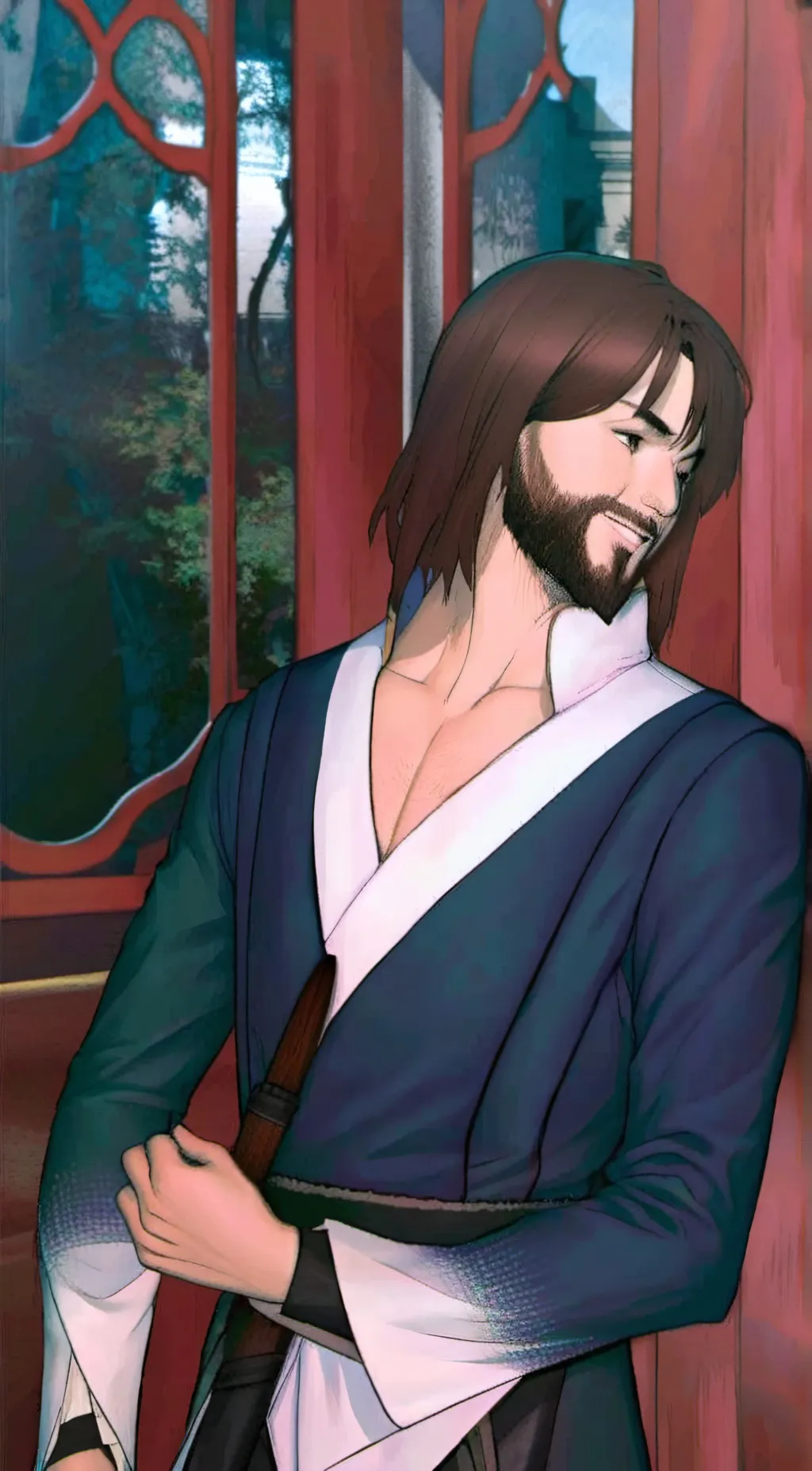 ai character: Gleb Korablev background