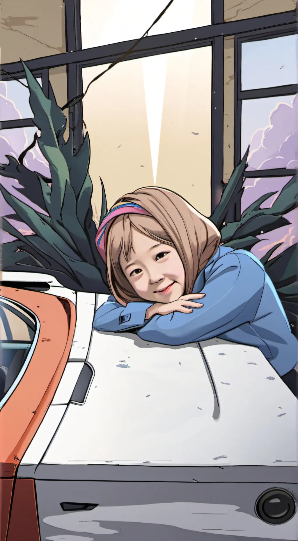 ai character: aka,dou,kok background