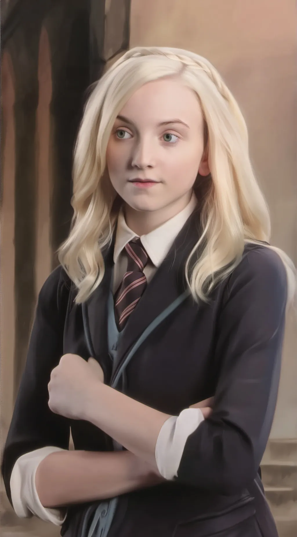 ai character: Luna lovegood background