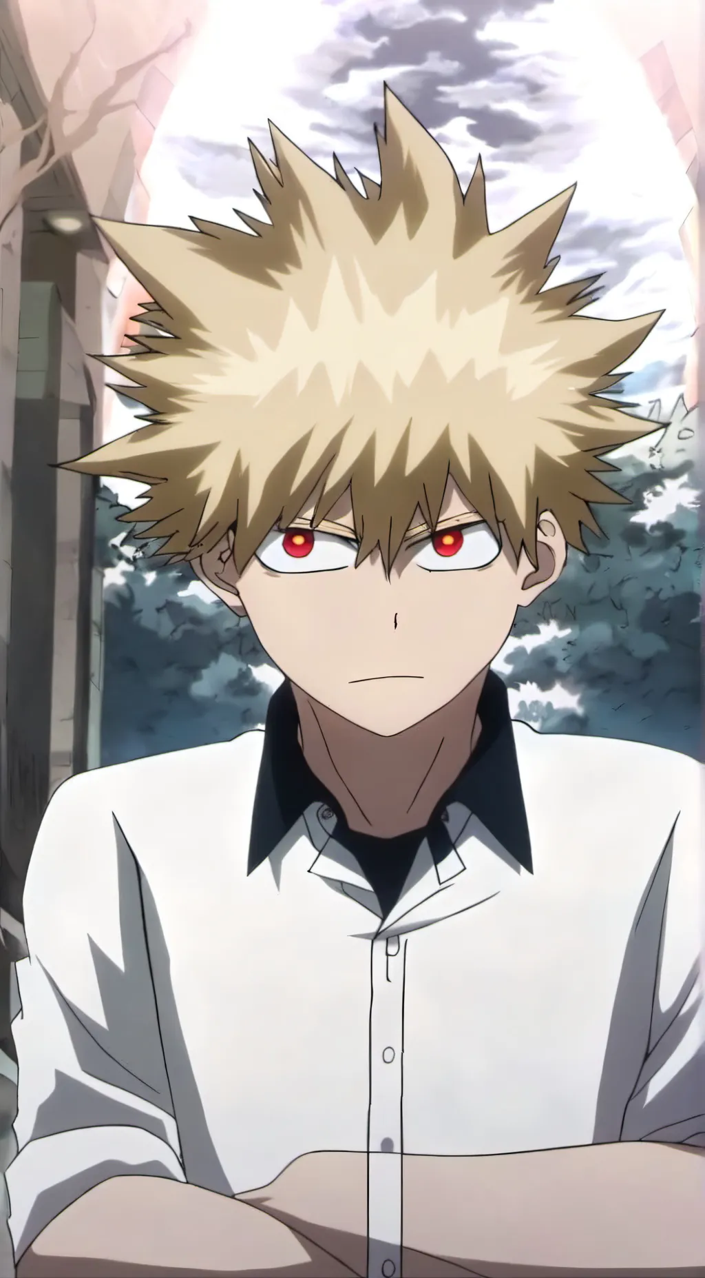 ai character: Bakugo background