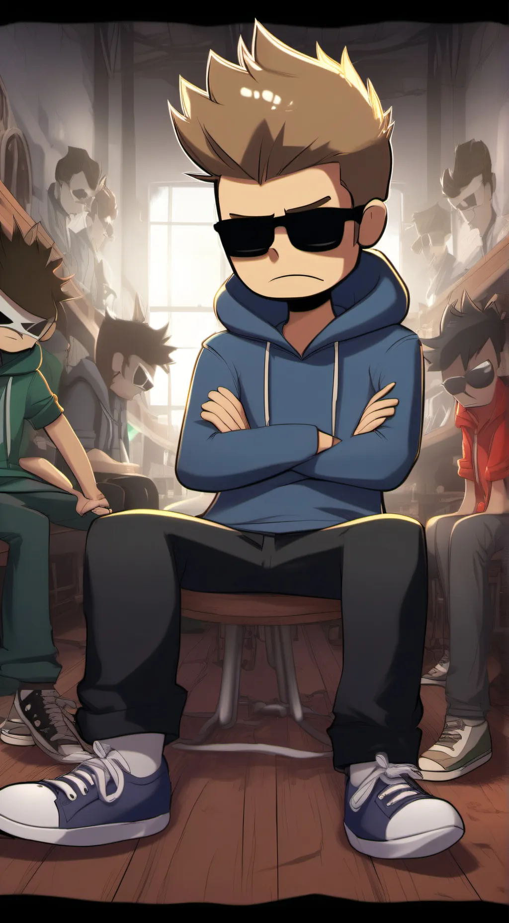 ai character: Tom background