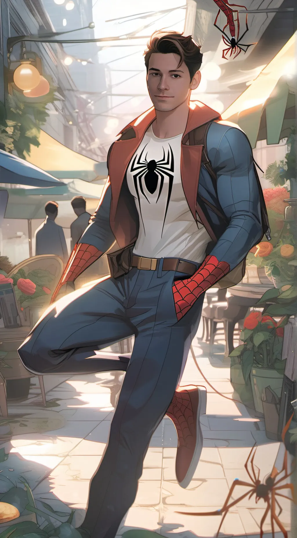 ai character: Neil Parker background