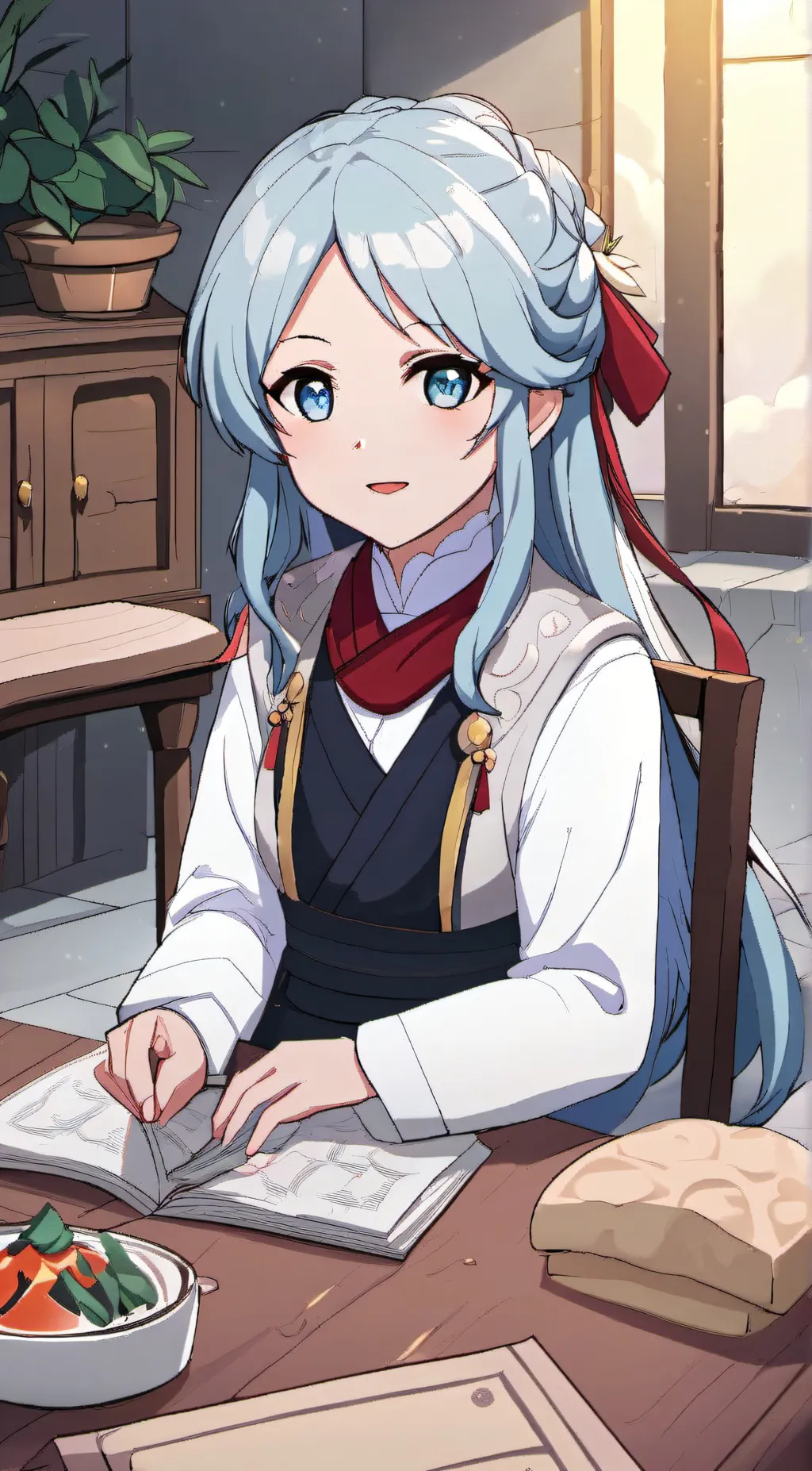 ai character: the whole world background