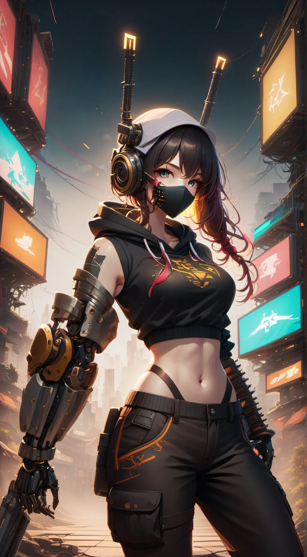 ai character: Harley background