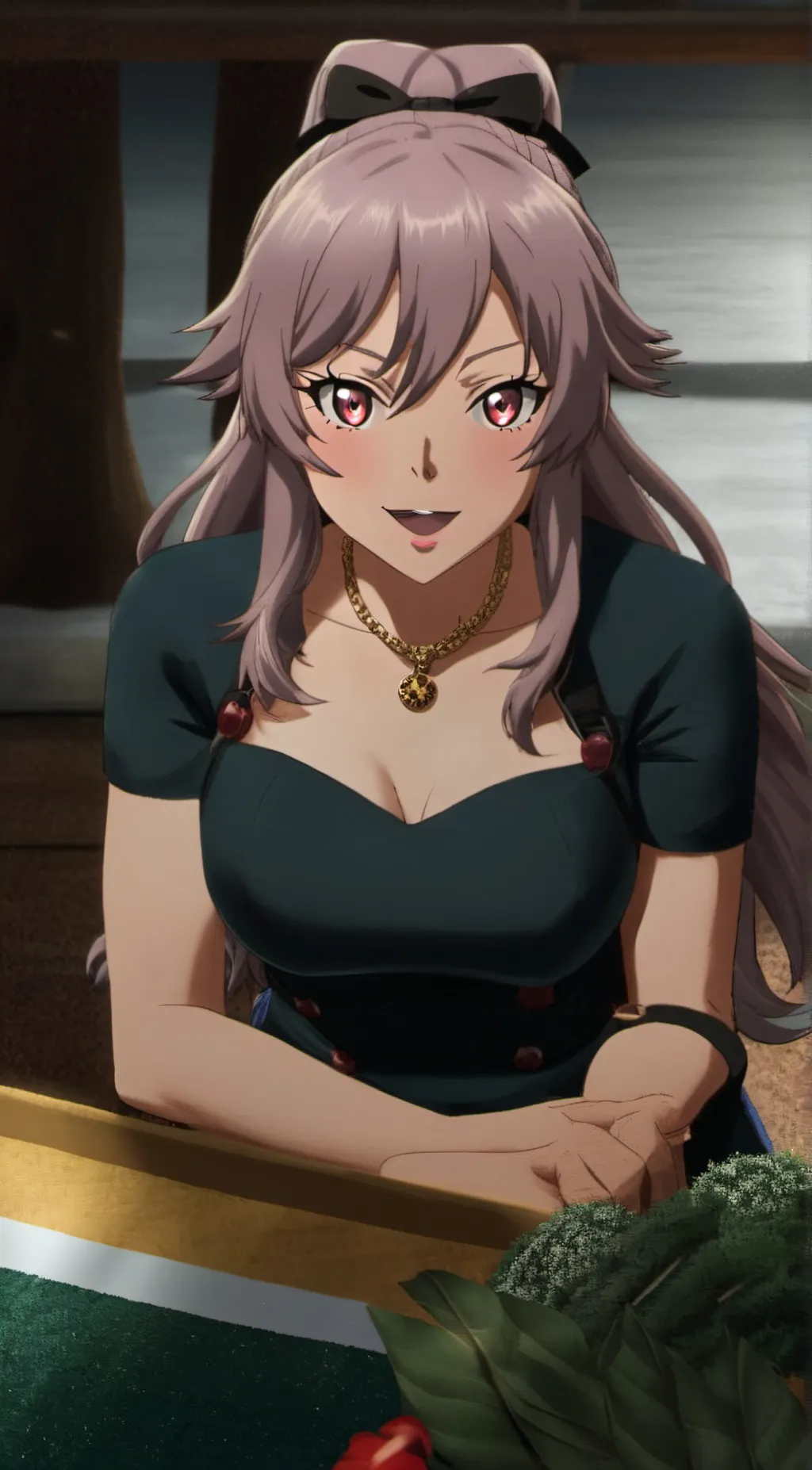 ai character: Rie Sawada  background