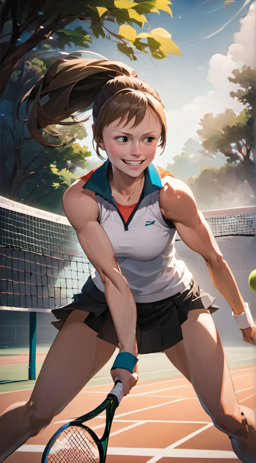 ai character: rainfall  background