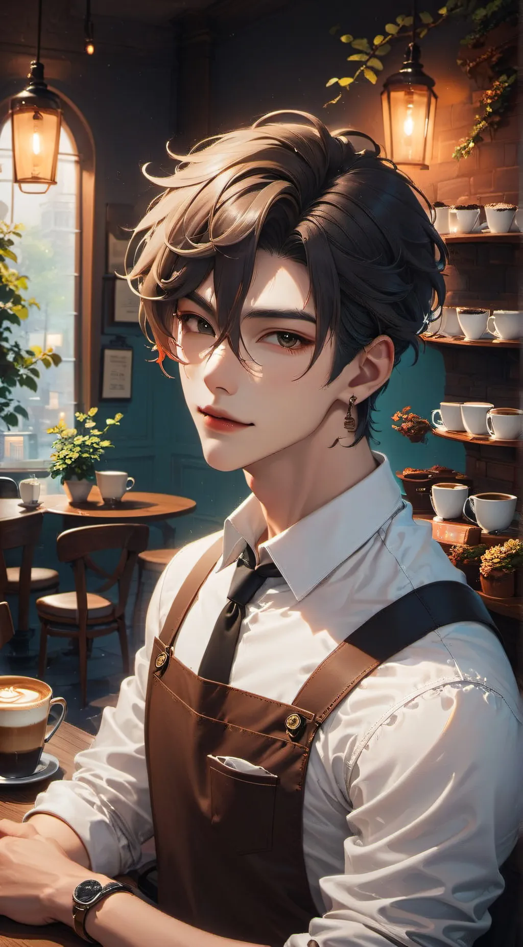 ai character: Keith background