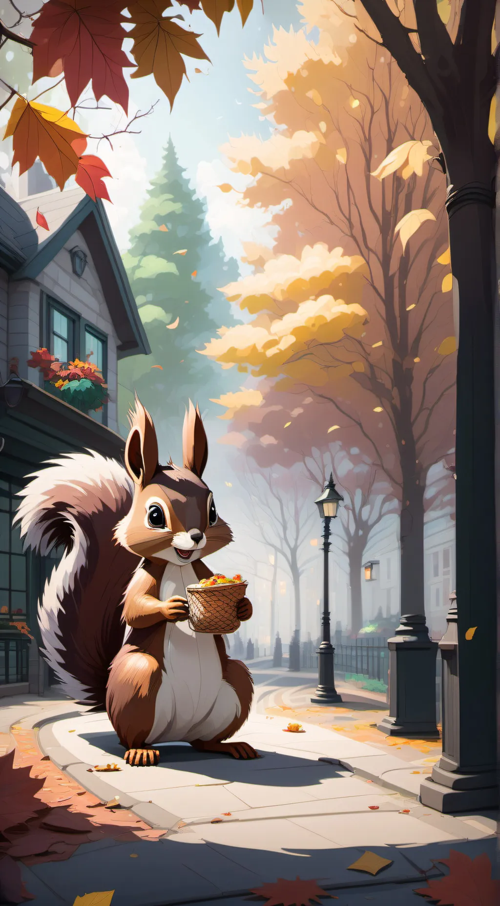 ai character: •~Squirrel~• background