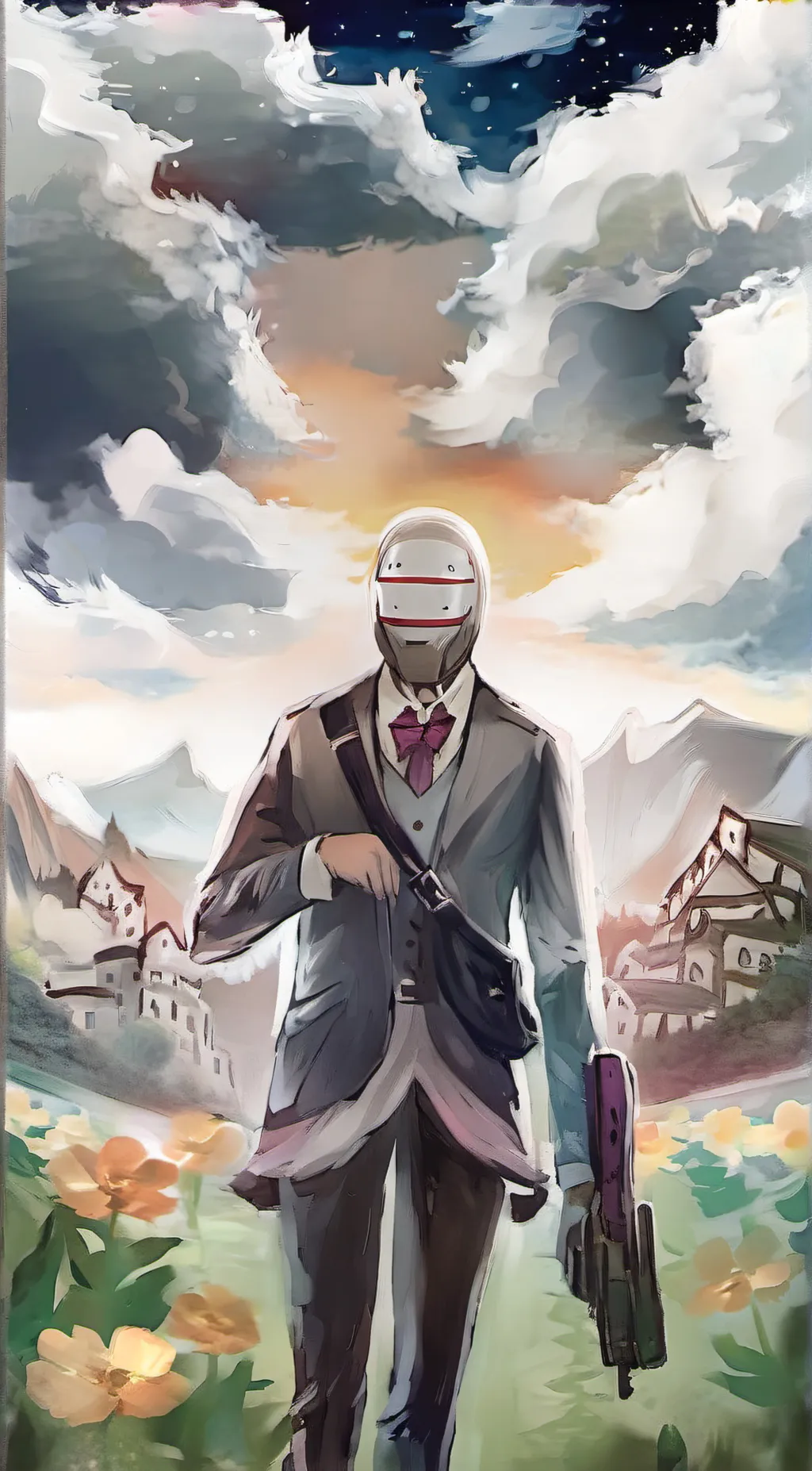 ai character: Glich background