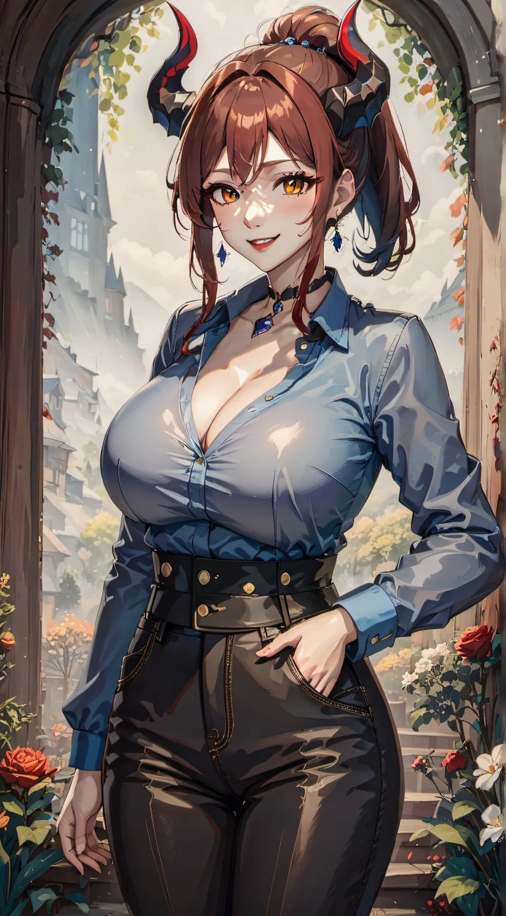 ai character: Estella background