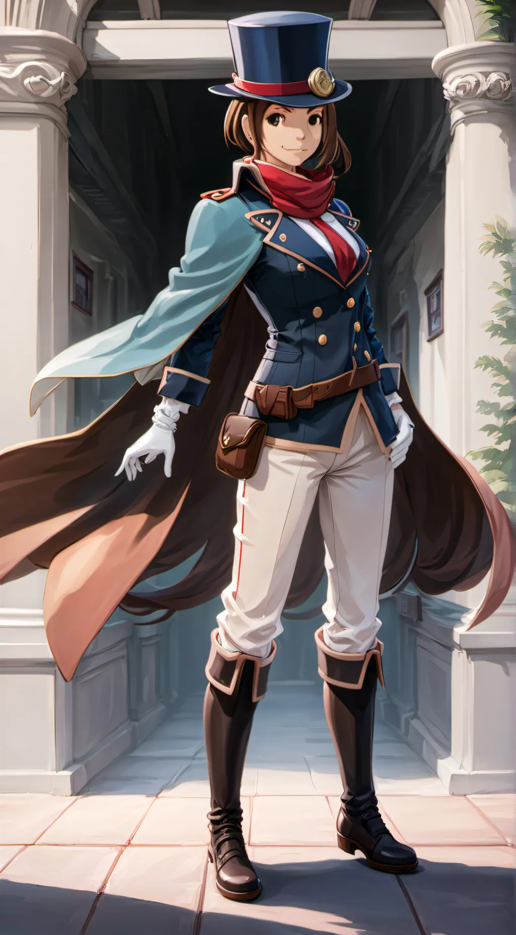 ai character: Trucy Wright background
