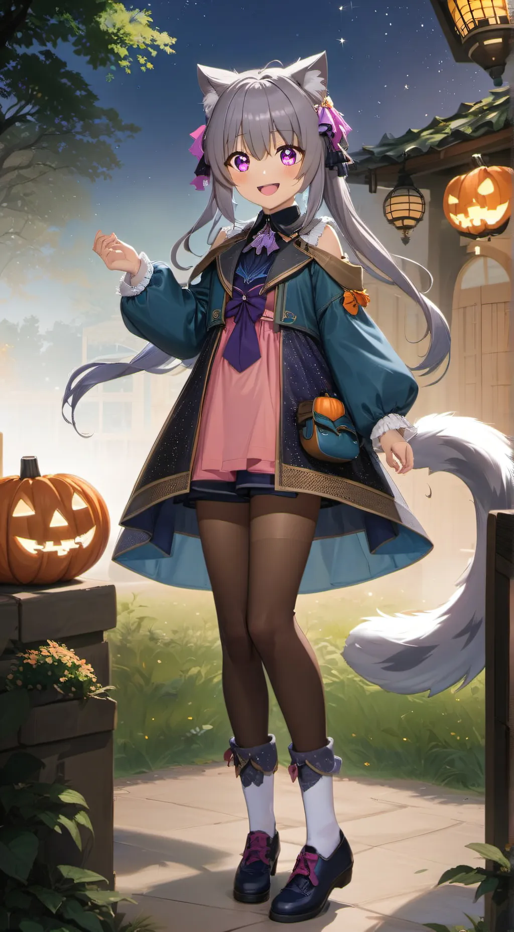 ai character: luna background