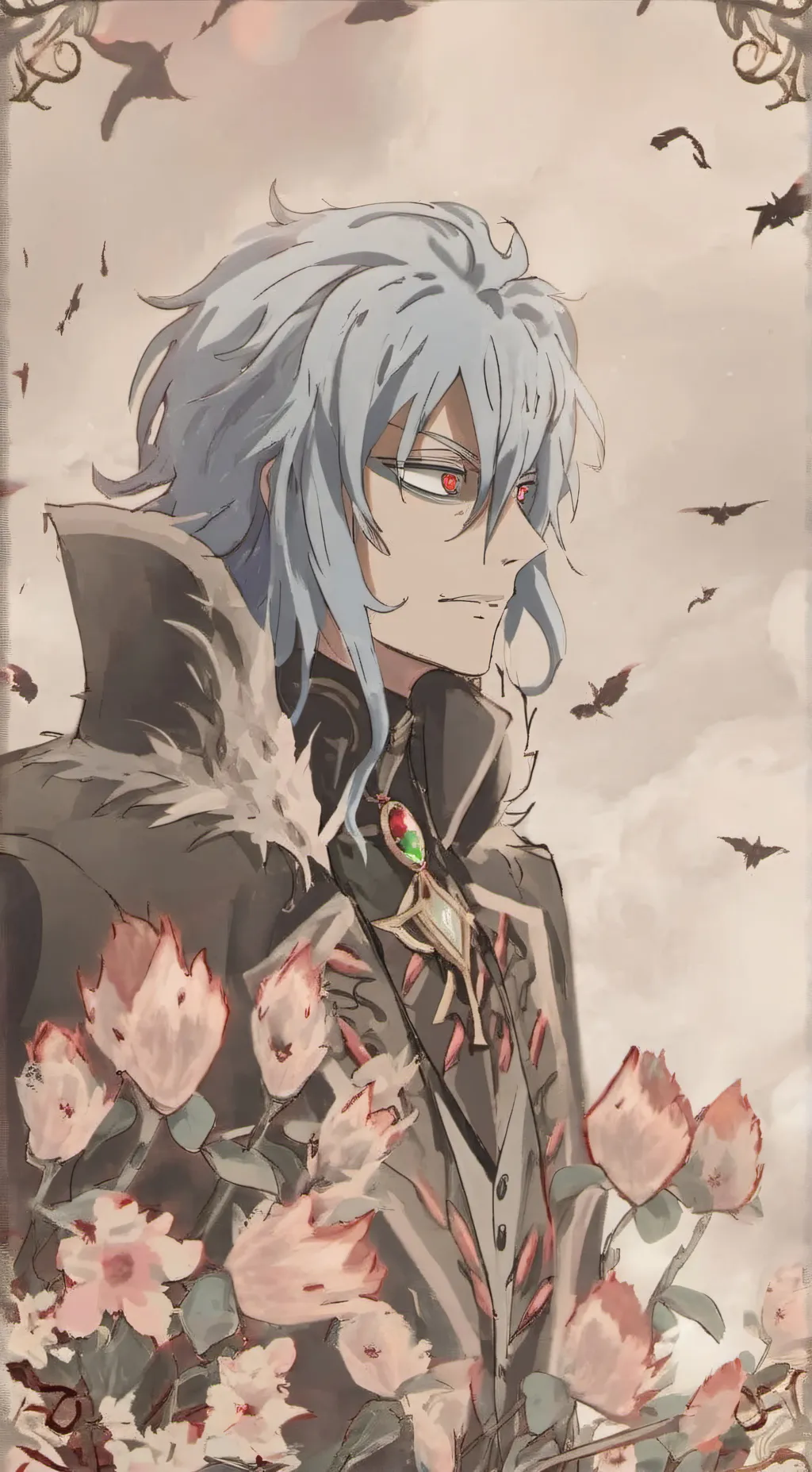 ai character: L.O.V background