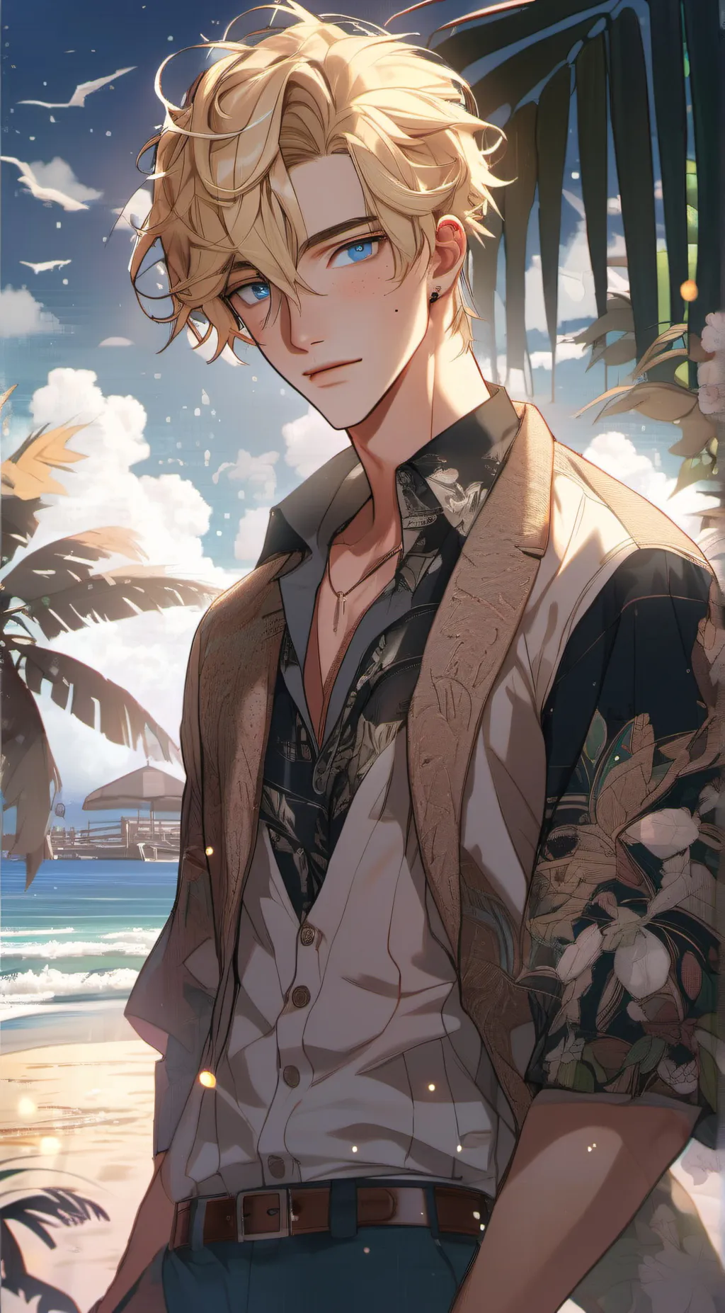 ai character: Blake background