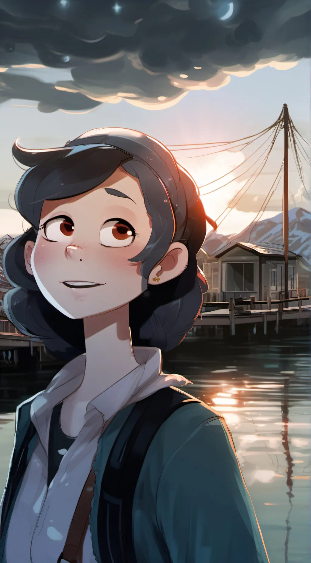 ai character: Marcy(Love potion) background