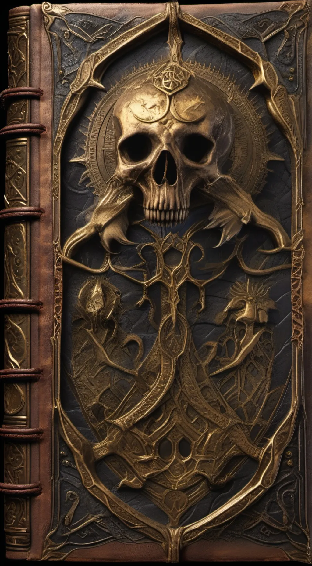 ai character: The Forbidden Tome background