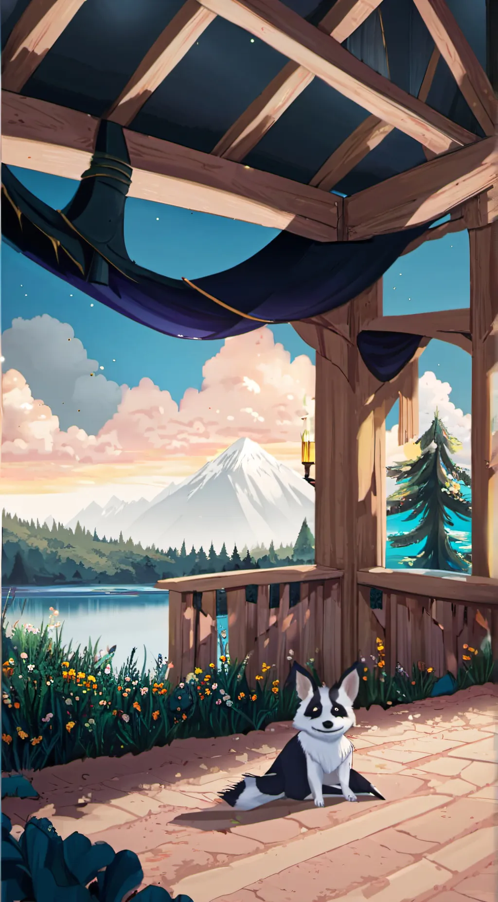 ai character: Leo background