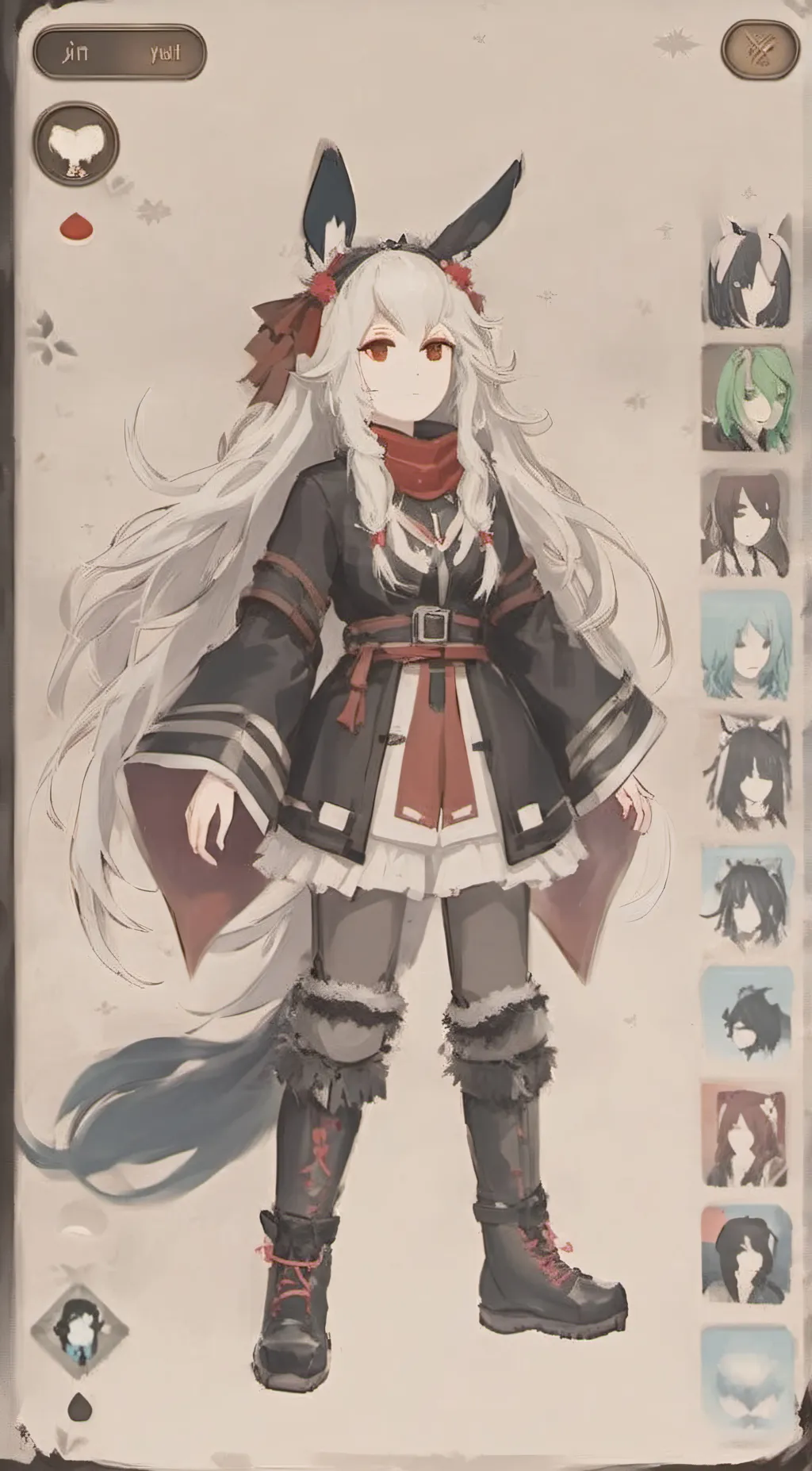 ai character: Star Fire background