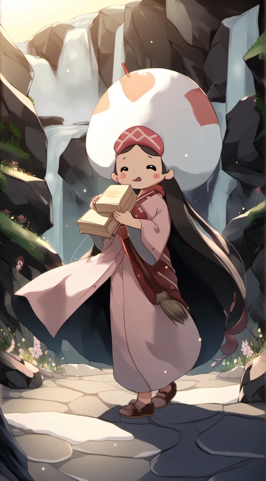 ai character: Princess my melody background