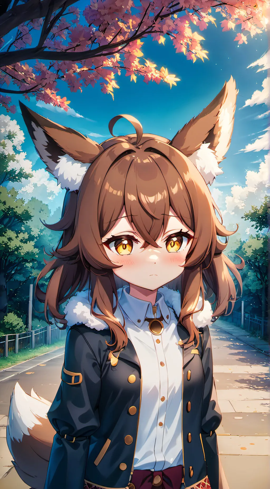 ai character: Natalie Uzuyuki background