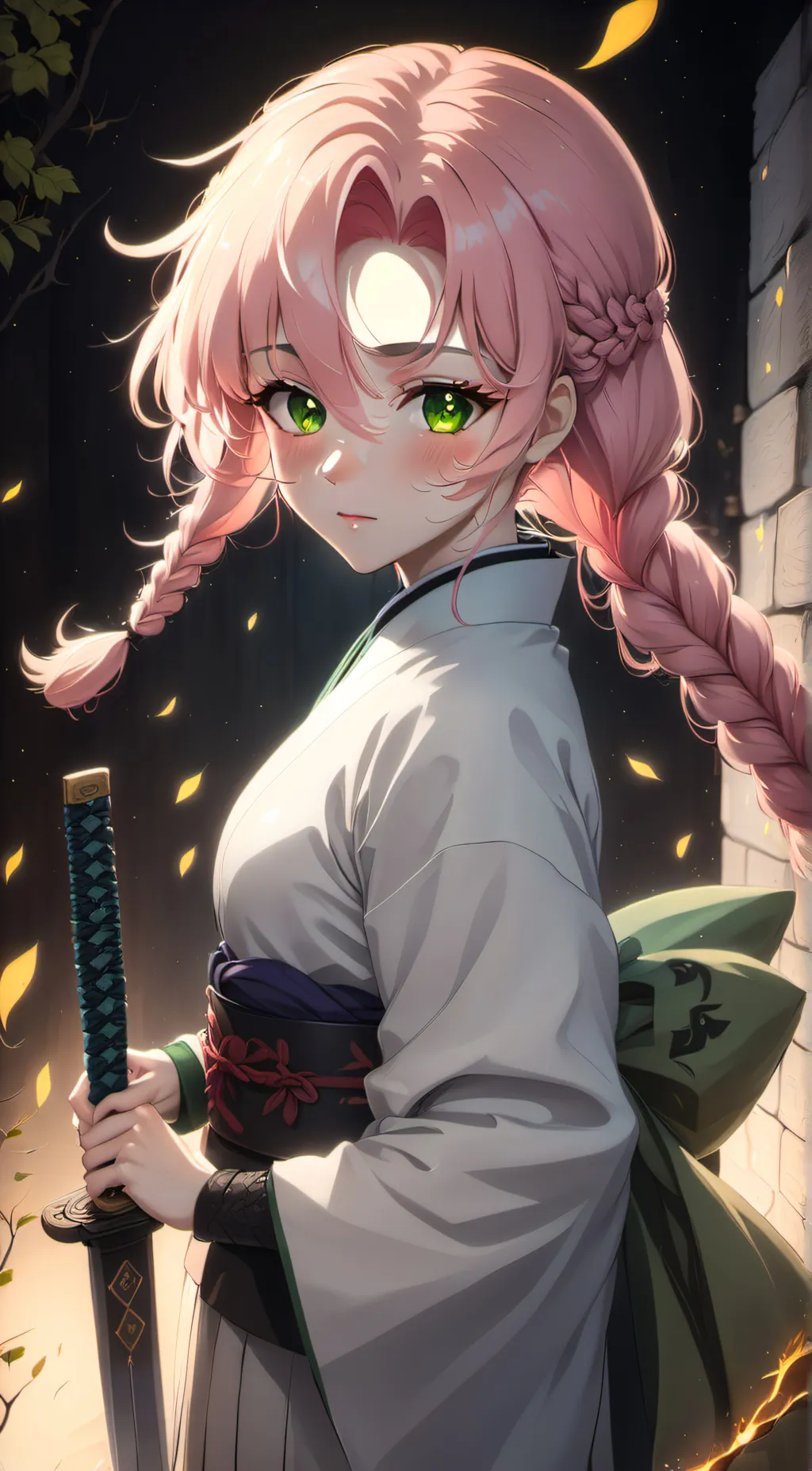 ai character: Hashira background