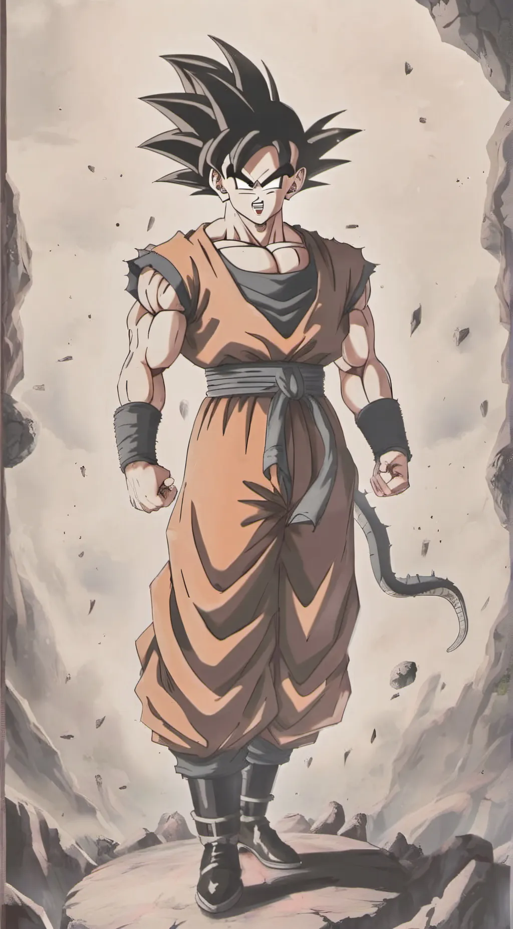 ai character: Goku background