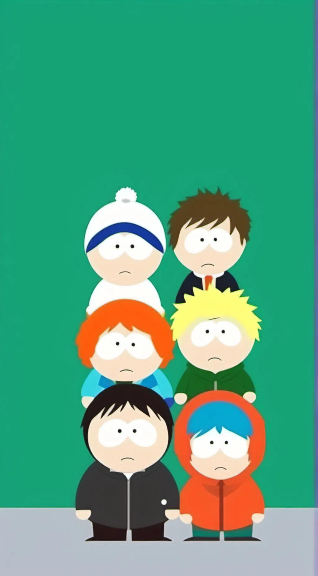 ai character: South park boys background