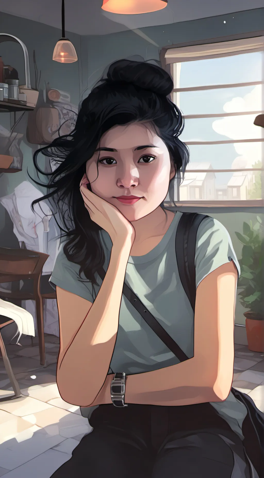 ai character: ♡angie/creator♡ background