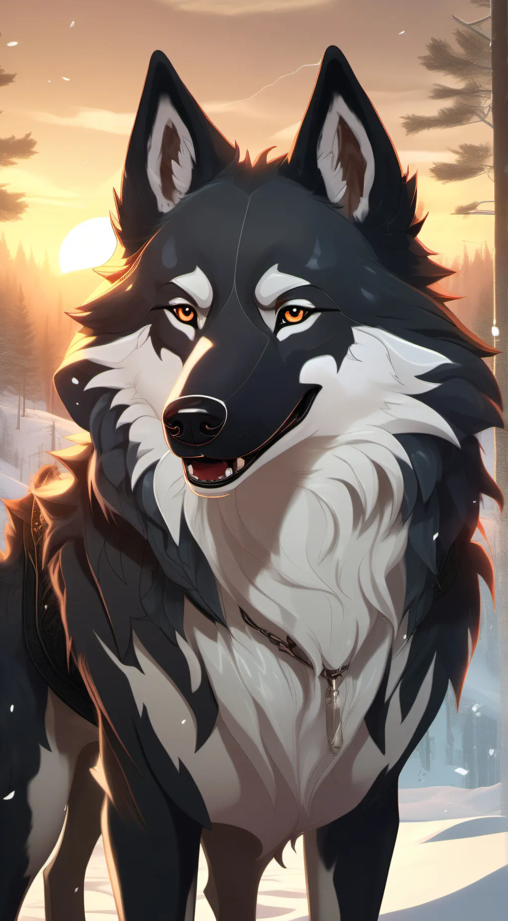 ai character: Falcon background