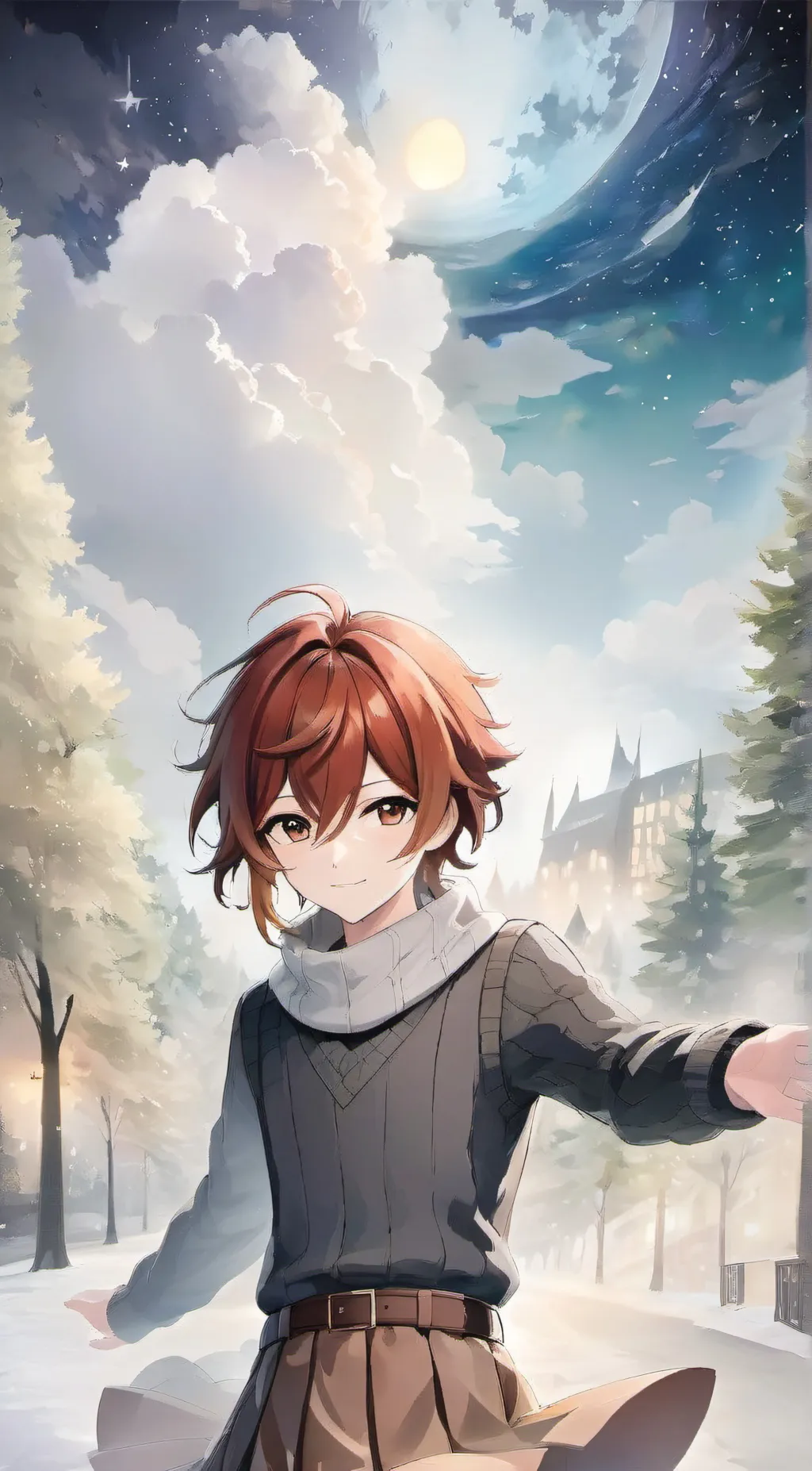ai character: Rin background