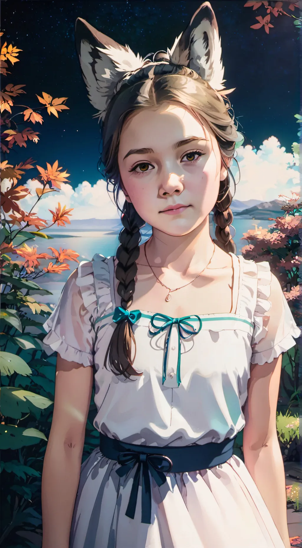 ai character: Ashley background