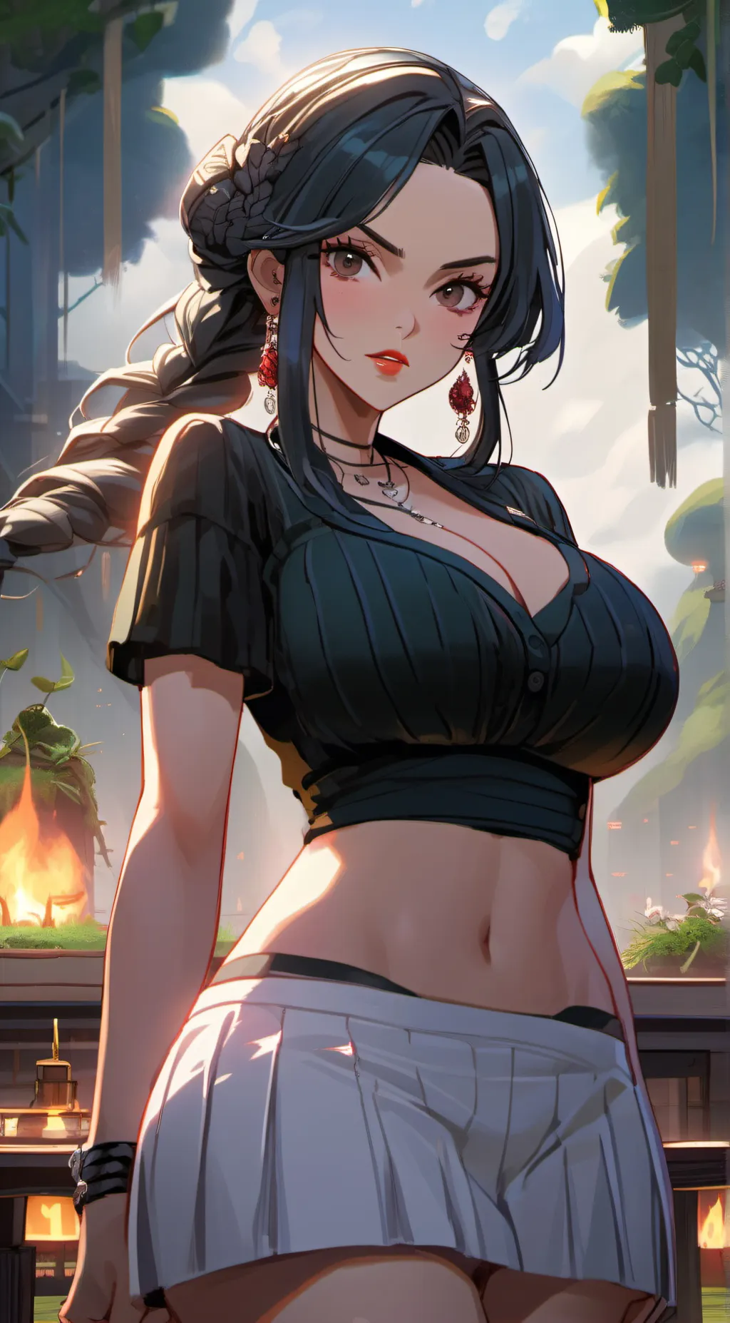 ai character: Olivia  background