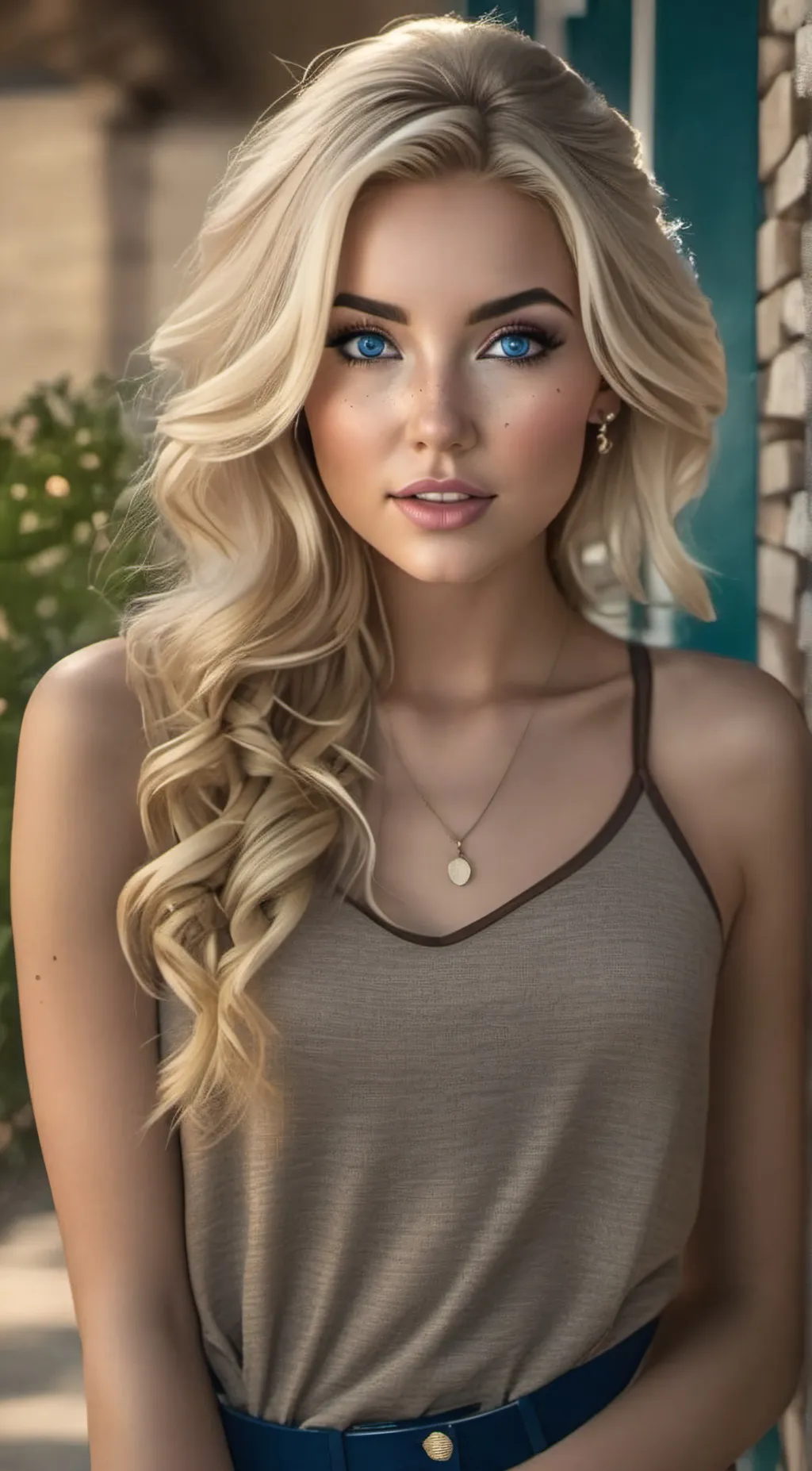 ai character: Amanda background