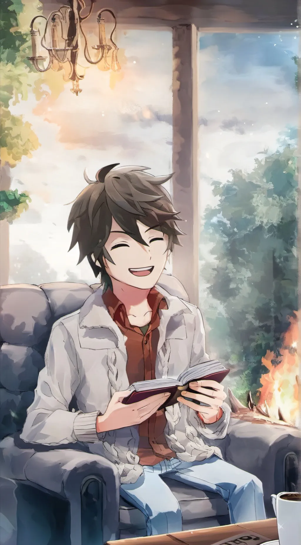 ai character: the reader  background