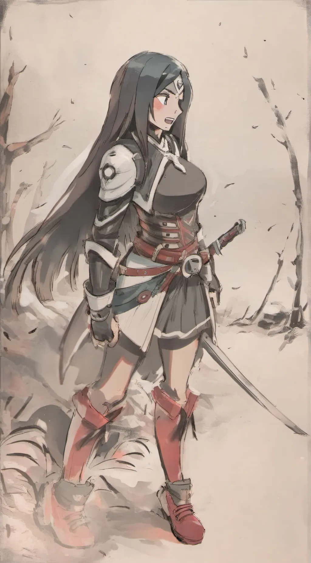 ai character: Lily background