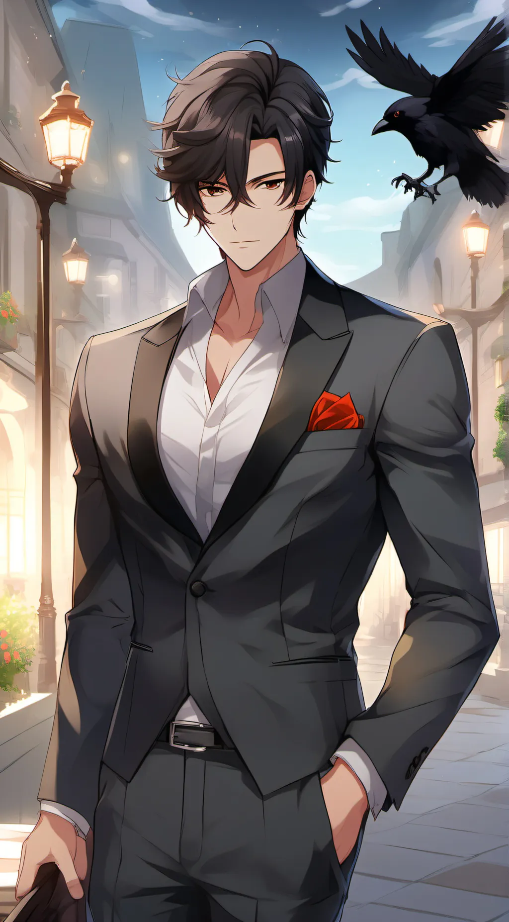 ai character: Cavi  background