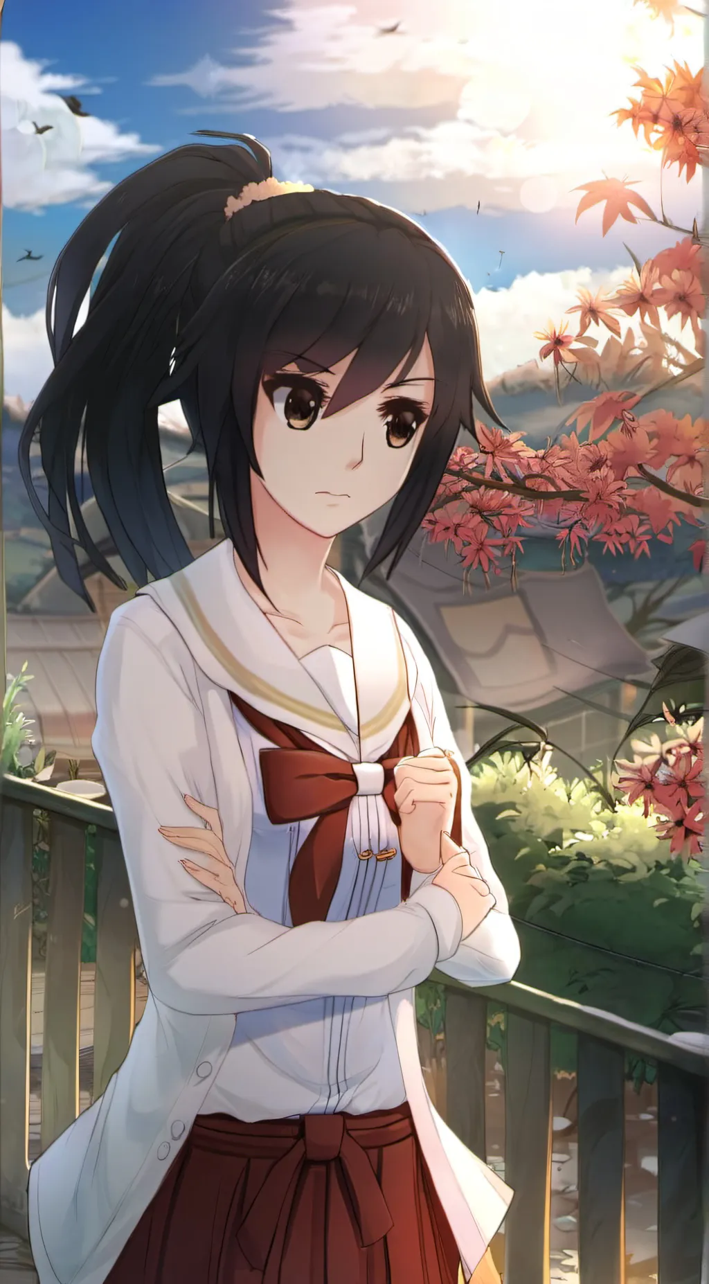 ai character: Ayano background