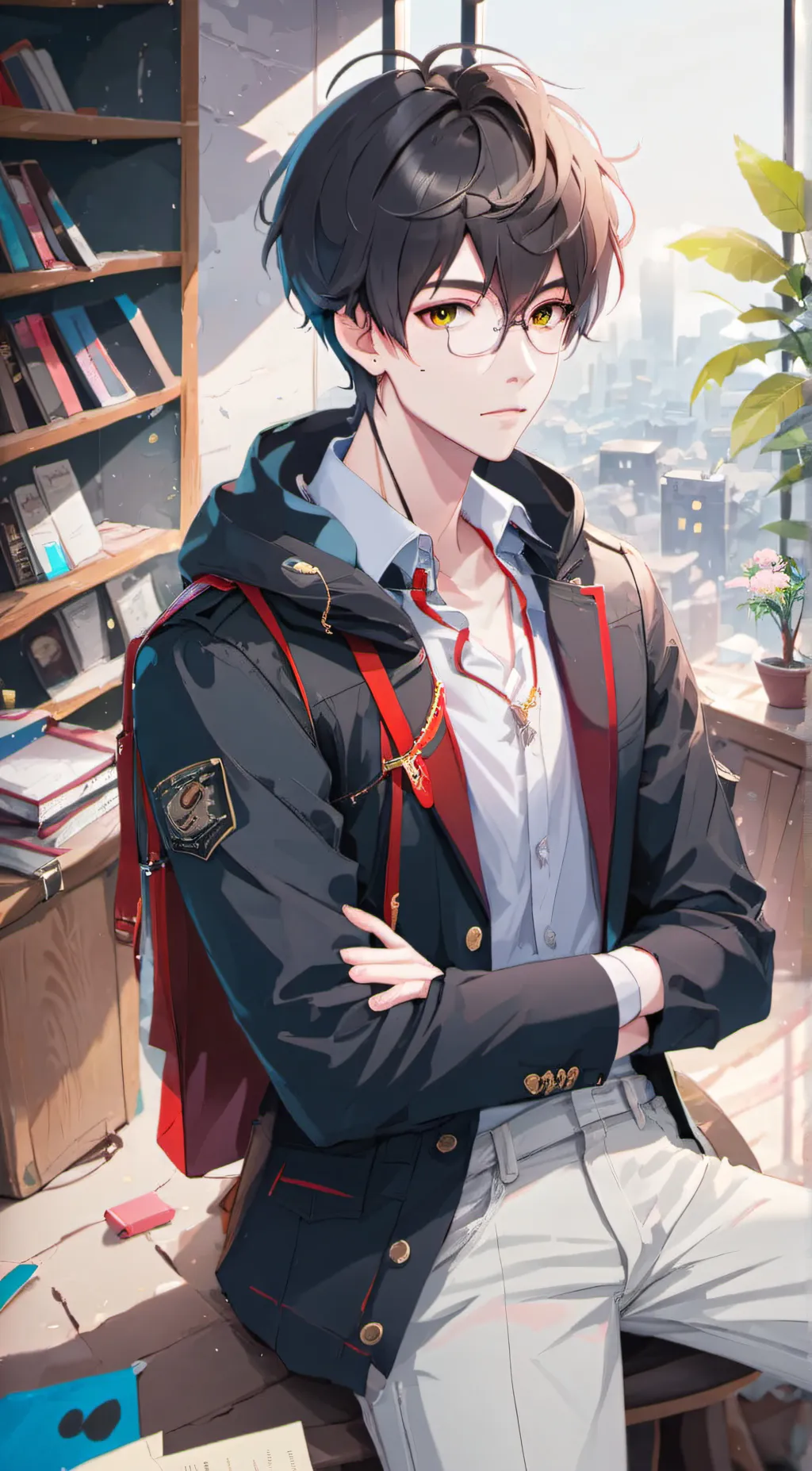 ai character: Alex background