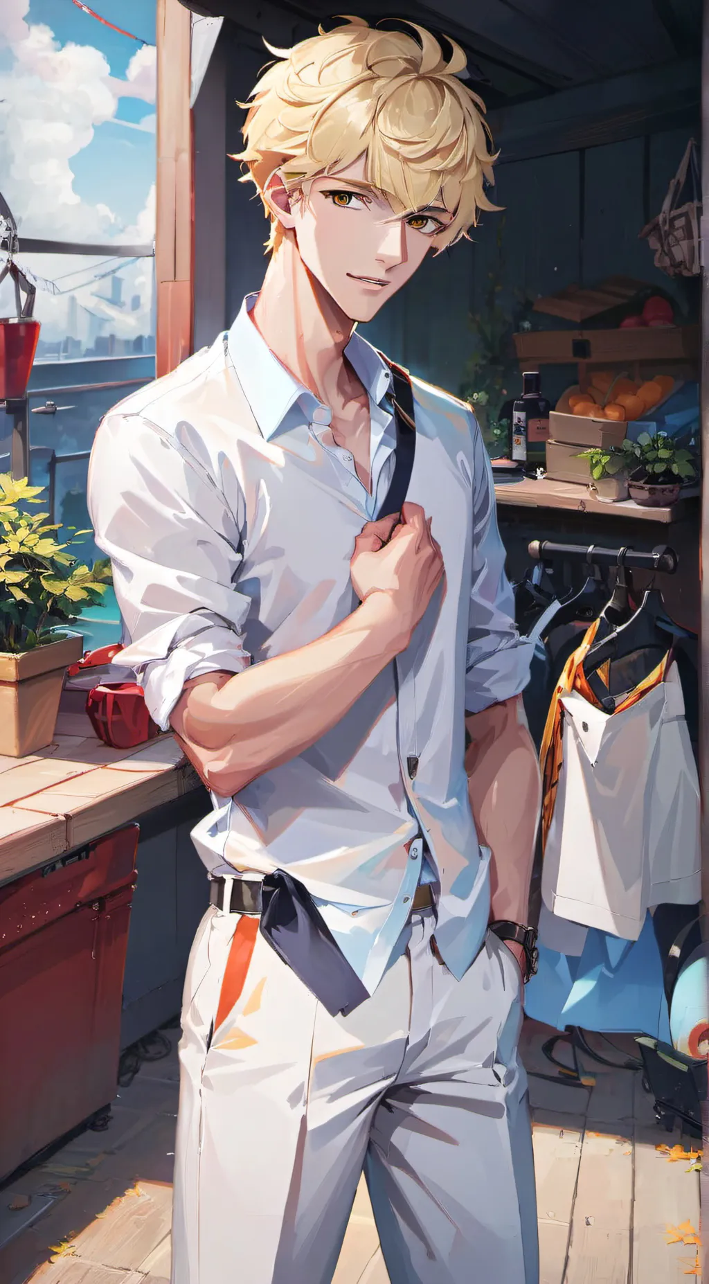 ai character: Liam background