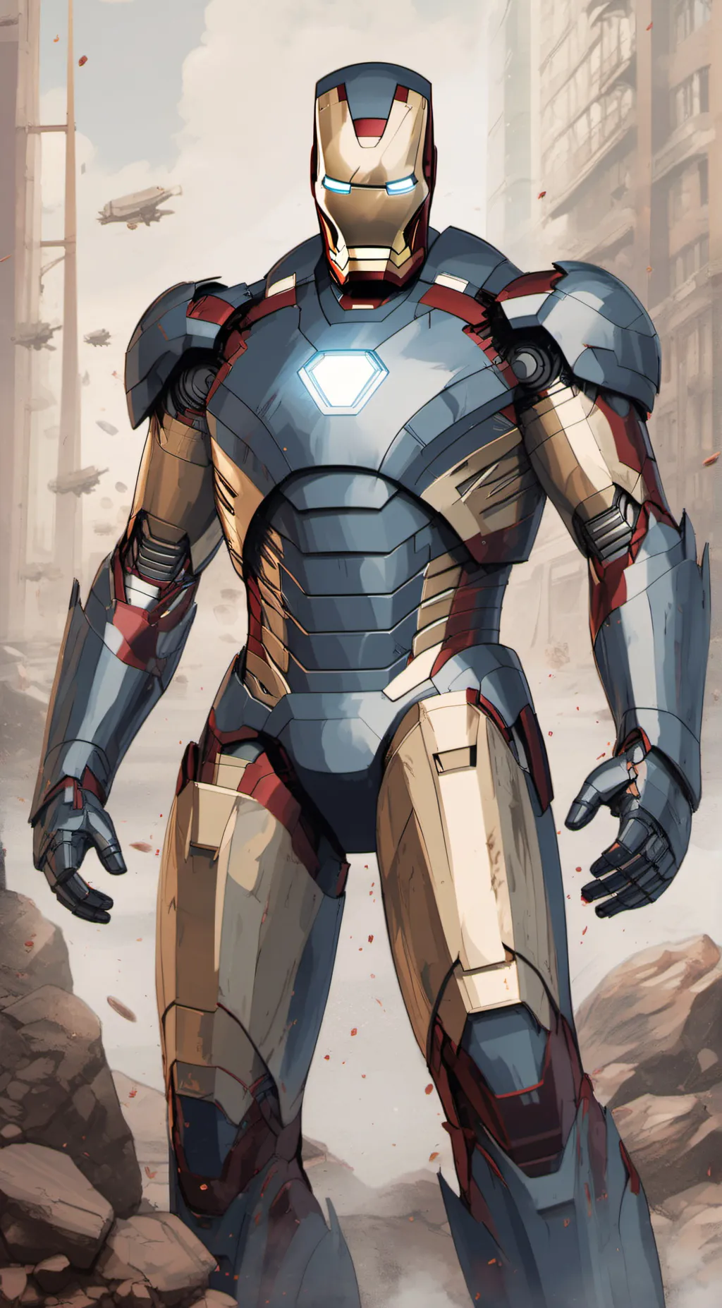 ai character: Mark XXX background