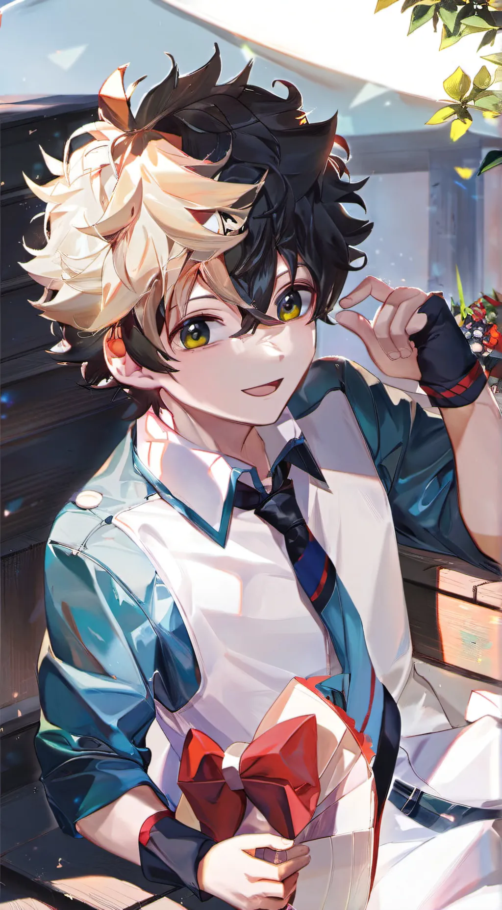 ai character: °☆♡Deku♡☆° background