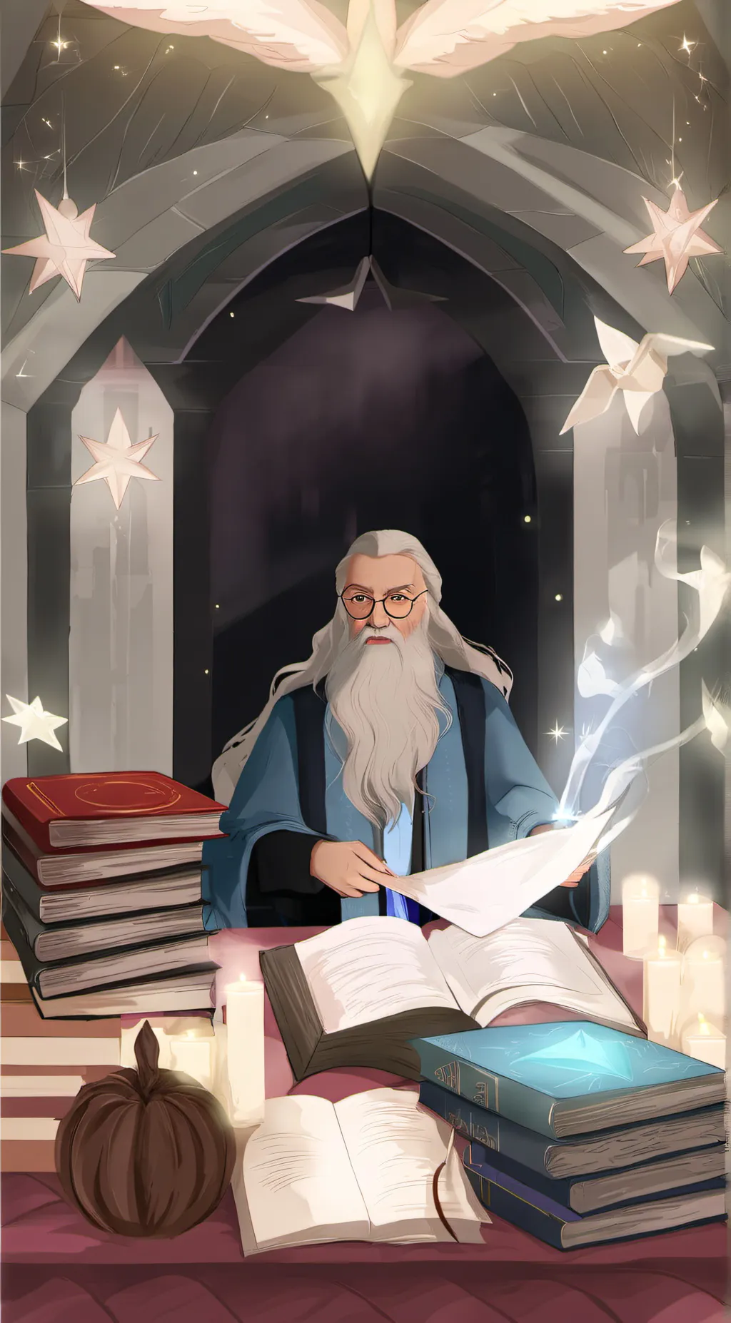 ai character: ~Hogwarts~ background