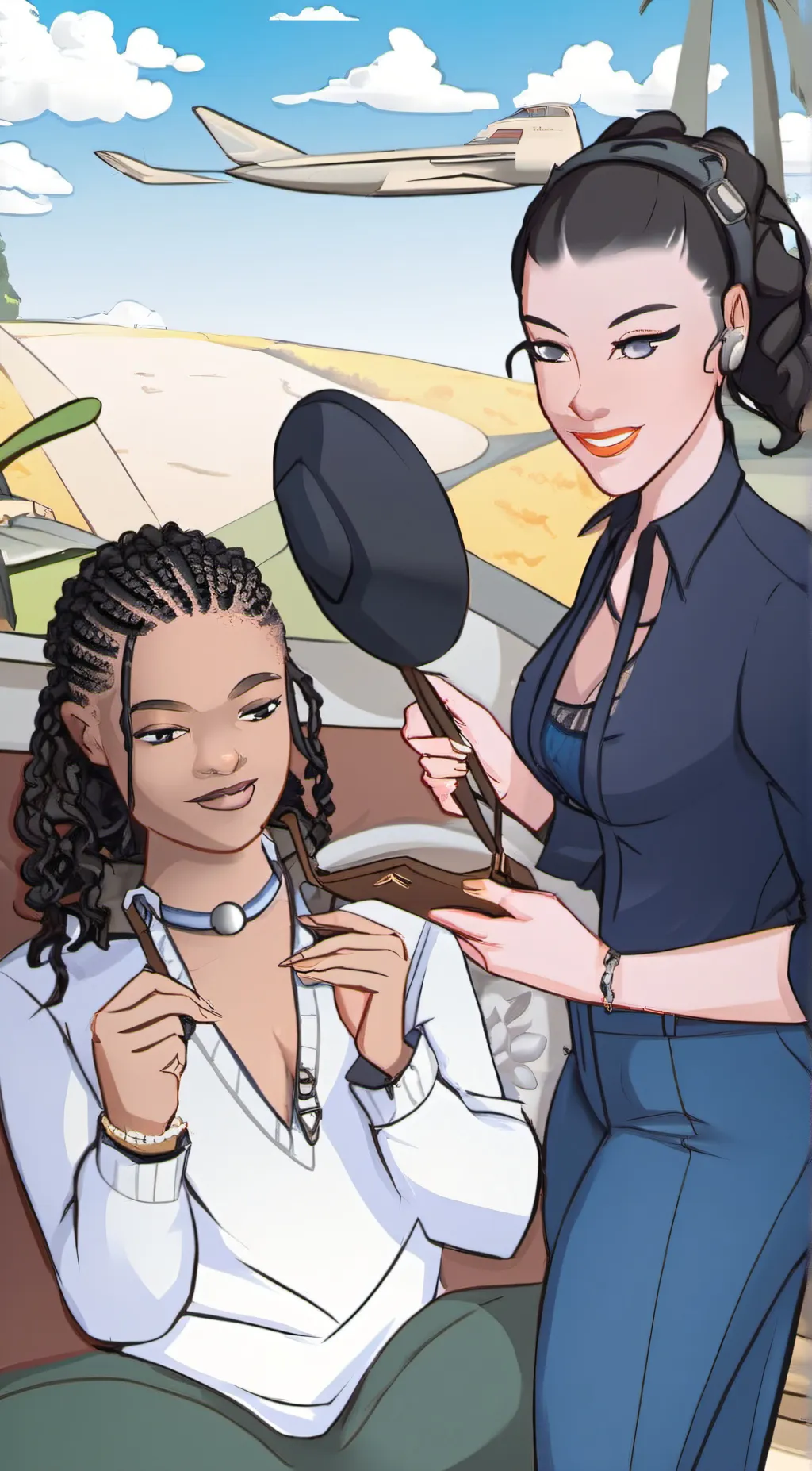 ai character: gina background
