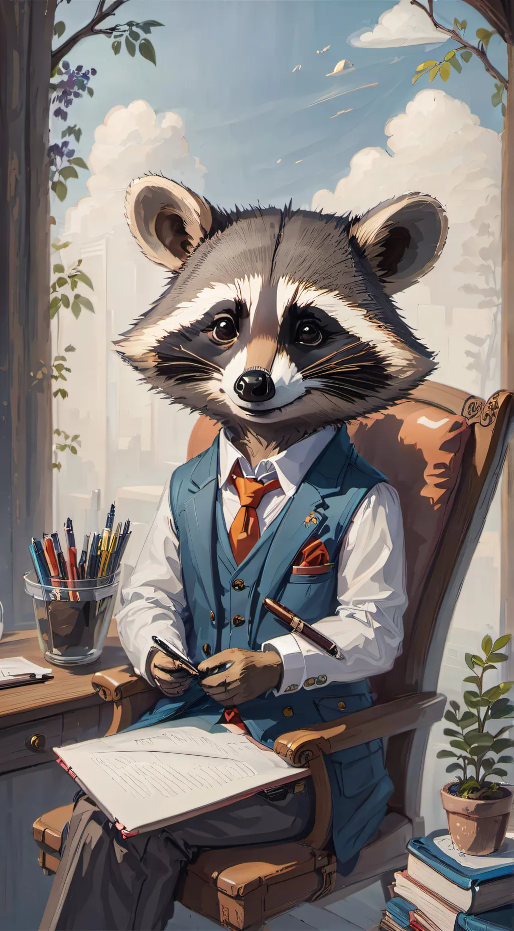 ai character: Dr. Cooper background