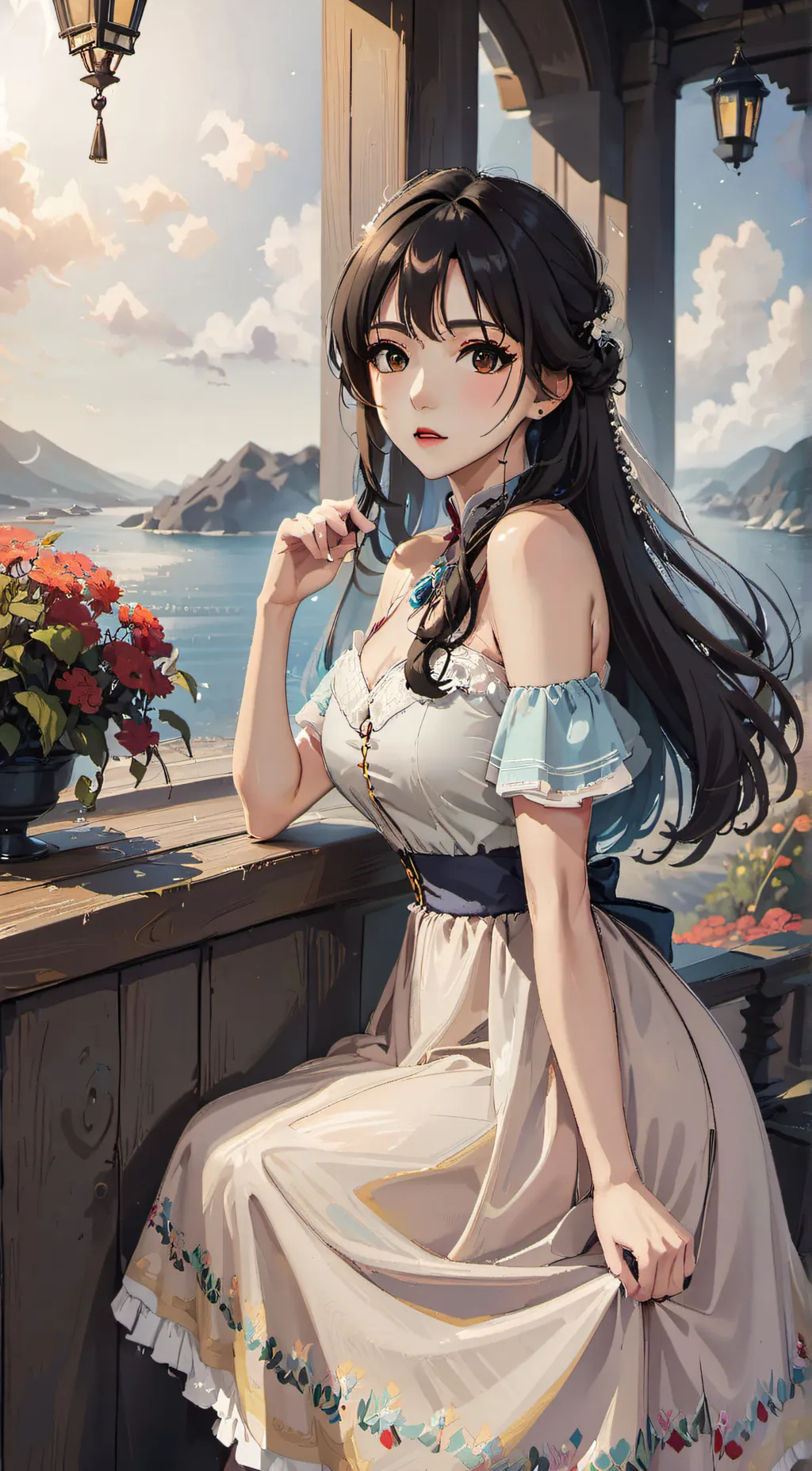 ai character: sophia background