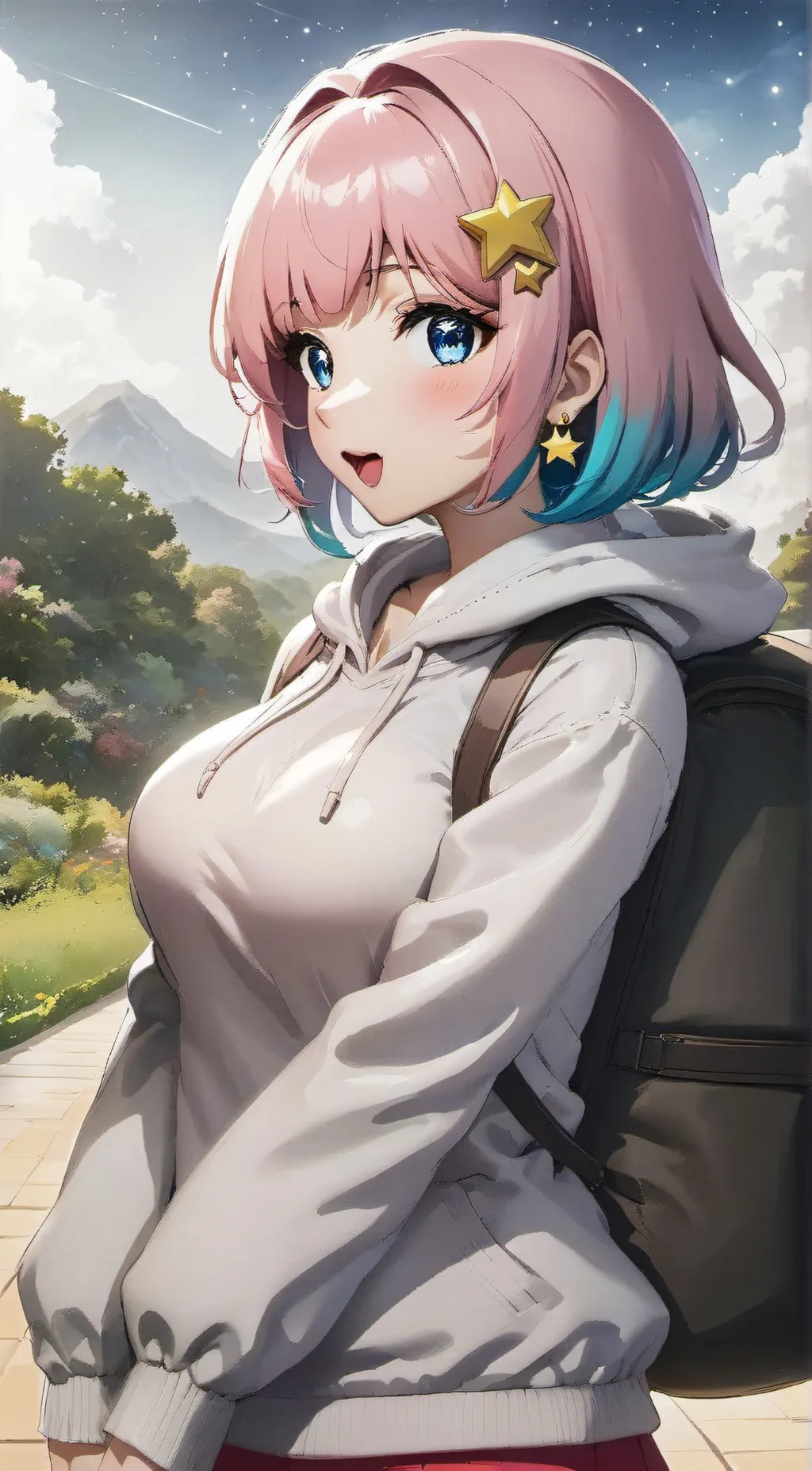 ai character: Sakura Fujiwara background